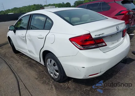 2013 Honda Civic Lx из США, поврежденный, VIN 19XFB2F50DE222974